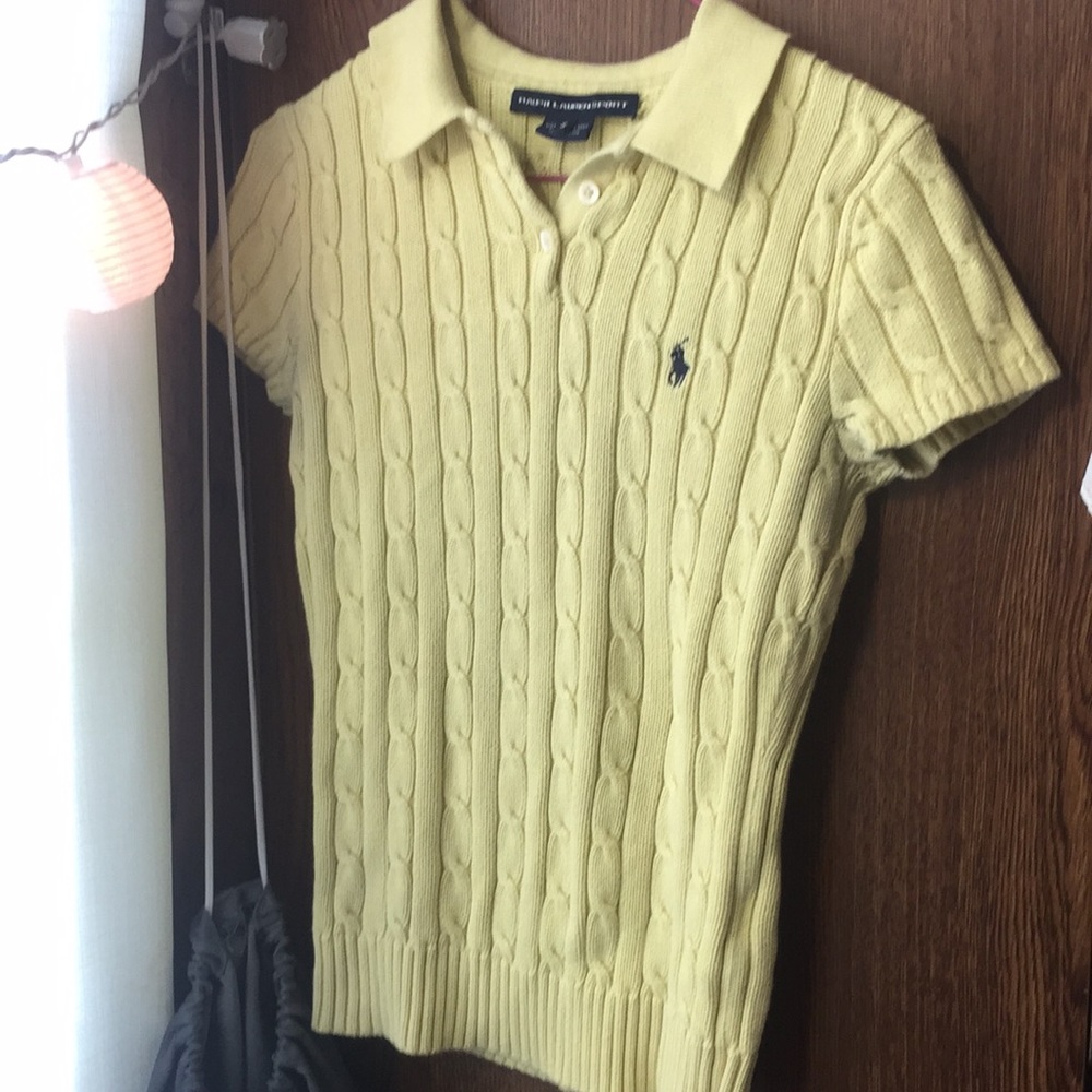 Yellow Ralph Lauren Small Knit Top